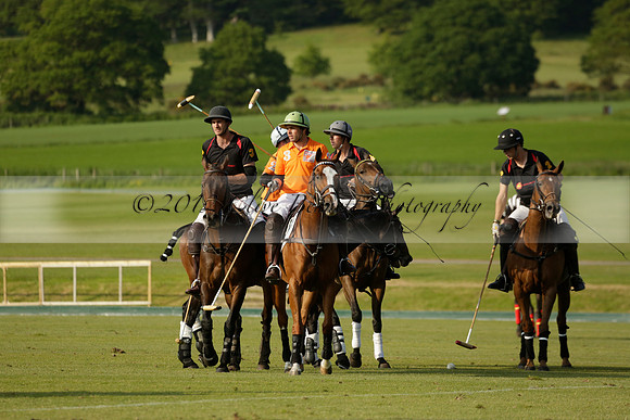 Shoreline v Cowdray Vikings in a Easebourne Cup Semi-final Polo match 2013.06.07