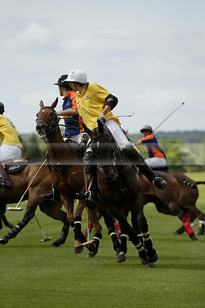 Las Estrellas v Four Quarters Blue in the final of the Jubilee Cup Polo match 2013.06.02
