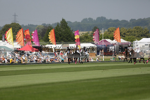 Zacara v Talandracas in a Veuve Clicquot Gold Cup Polo Match 2013.07.18