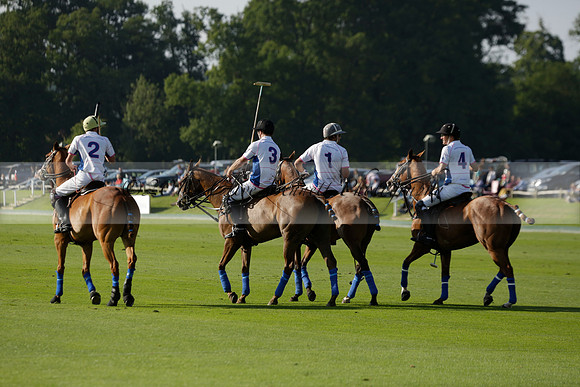 El Remanso v Emlor in a Veuve Clicquot Gold Cup Polo Match 2013.06.30