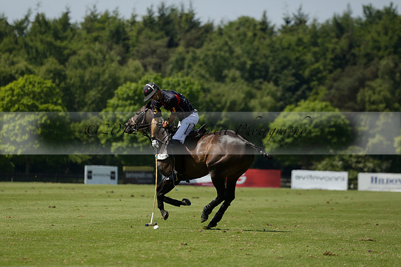 Black Bears v Salkeld in a Cartier Queens Cup polo match 2013.06.05