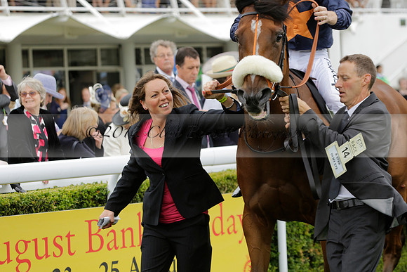 Race 6 Goodwood The British Stallion Studs Turf Club E.B.F. Fillies Stakes. 20130731. Race winner Ribbons owner Elite Racing Club