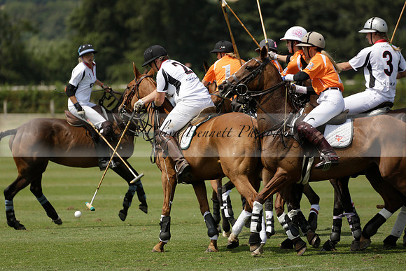 Cowdray Vikings v Enigma in a Bloom British Ladies Open Championship Polo match 2013.07.17