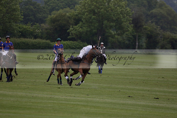 Burningfold v Combe Place in a June 4 Goal Cup polo match 2013.06.11