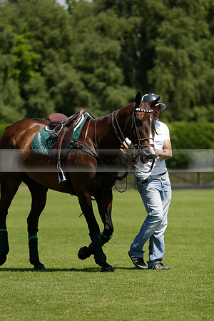 Black Bears v Salkeld in a Cartier Queens Cup polo match 2013.06.05
