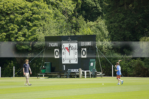 Zacara v Les Lions in a Veuve Clicquot Gold Cup Polo Match 2013.07.06