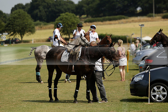 Cowdray Vikings v Enigma in a Bloom British Ladies Open Championship Polo match 2013.07.17