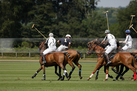 Silver Fox v Wintershall in a July 4 Goal Polo match 2013.07.17