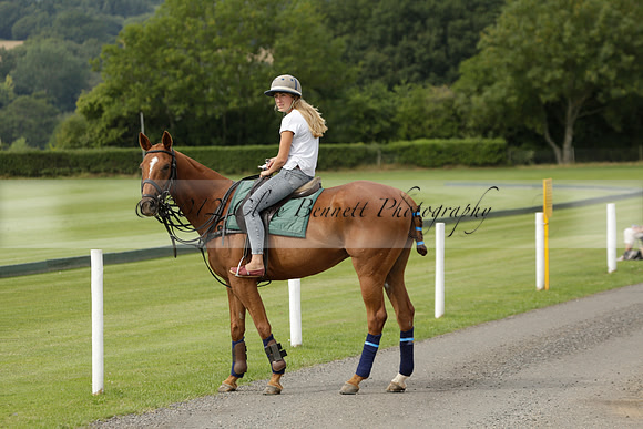 Beau Design v Boscom in an August Rother Cup 4 goal polo match at Cowdray Park Polo Club on Wednesday 07 August 2013