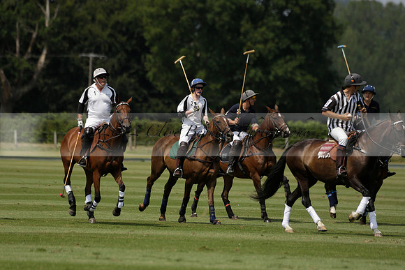 Silver Fox v Wintershall in a July 4 Goal Polo match 2013.07.17
