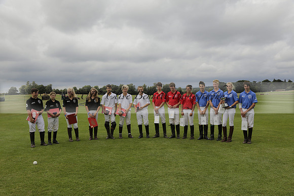 The Colts Cup presentation at Cowdray Park Polo Club on Lawns 2 on Thursday 15 August 2013 2013.08.15