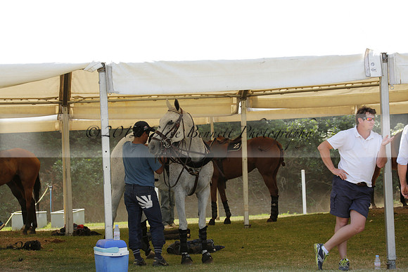 Zacara v Talandracas in a Veuve Clicquot Gold Cup Polo Match 2013.07.18