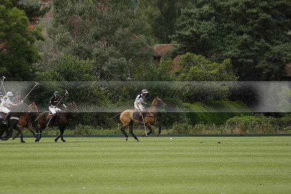 Beau Design v Boscom in an August Rother Cup 4 goal polo match at Cowdray Park Polo Club on Wednesday 07 August 2013