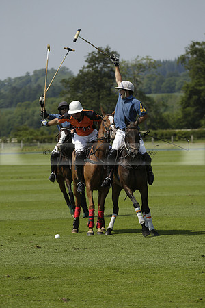 Four Quarters Orange v Montana in a Cicero Cup Polo match 2013.06.06