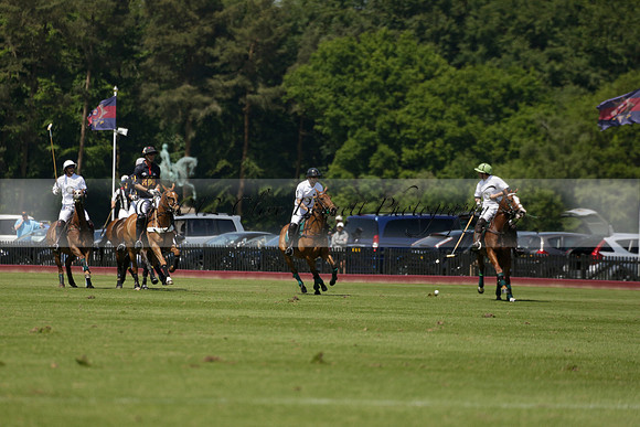 Black Bears v Salkeld in a Cartier Queens Cup polo match 2013.06.05