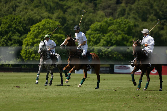 Black Bears v Salkeld in a Cartier Queens Cup polo match 2013.06.05