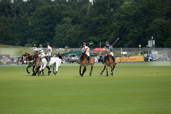 Zacara v Les Lions in a Veuve Clicquot Gold Cup Polo Match 2013.07.06