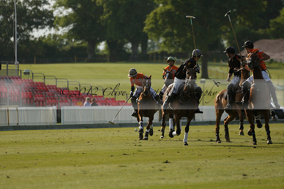 Shoreline v Cowdray Vikings in a Easebourne Cup Semi-final Polo match 2013.06.07