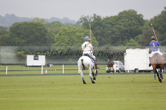 Burningfold v Combe Place in a June 4 Goal Cup polo match 2013.06.11