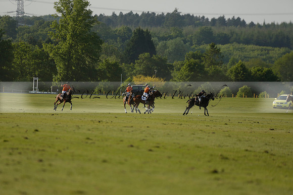 Shoreline v Cowdray Vikings in a Easebourne Cup Semi-final Polo match 2013.06.07