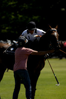 Dell Park  v La Indiana in a Jaeger Le Coultre Duke of Sutherland Cup Polo match 2013.05.27