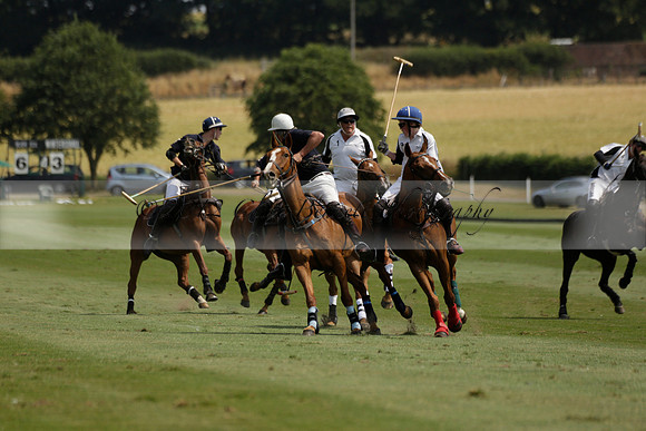 Silver Fox v Wintershall in a July 4 Goal Polo match 2013.07.17