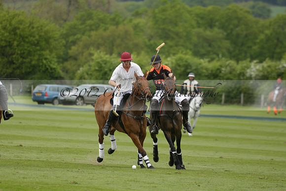 Poulton v Four Quarters Black in a Jaeger Le Coultre Dollar Cup Polo match 2013.05.22