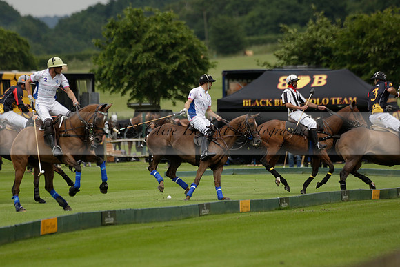 El Remanso v Black Bears in a Veuve Clicquot Gold Cup Polo Match 2013.06.26