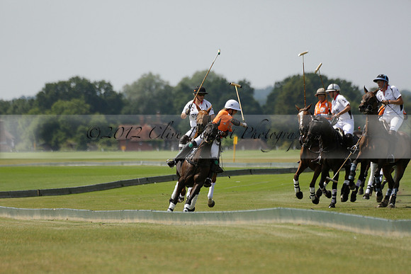 Cowdray Vikings v Enigma in a Bloom British Ladies Open Championship Polo match 2013.07.17