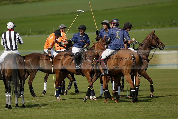 Lost Boys Cowdray Vikings in the Jaeger Le Coultre Duke of Sutherland Cup Subsidiary Final Polo match 2013.06.06