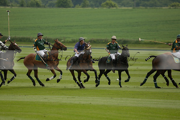 Maiz Dulce v Burningfold in an Easebourne Cup polo match 2013.06.07