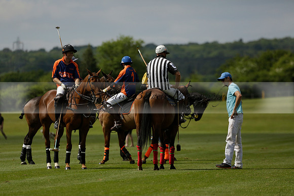 Las Estrellas v Four Quarters Blue in the final of the Jubilee Cup Polo match 2013.06.02