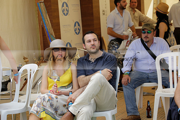 Zacara v Les Lions in a Veuve Clicquot Gold Cup Polo Match 2013.07.06