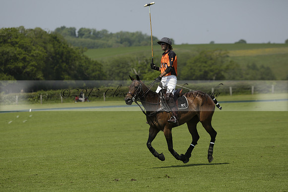 Four Quarters Orange v Montana in a Cicero Cup Polo match 2013.06.06