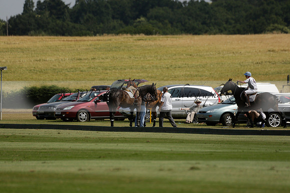 Cowdray Vikings v Enigma in a Bloom British Ladies Open Championship Polo match 2013.07.17