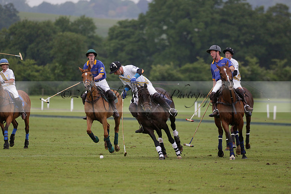 Burningfold v Combe Place in a June 4 Goal Cup polo match 2013.06.11