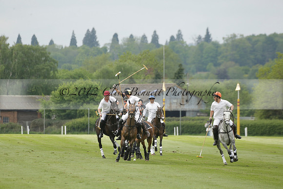 Poulton v Four Quarters Black in a Jaeger Le Coultre Dollar Cup Polo match 2013.05.22