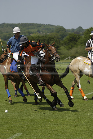 Four Quarters Orange v Montana in a Cicero Cup Polo match 2013.06.06