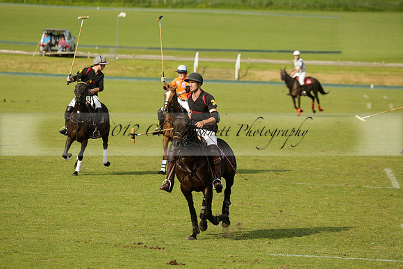 Shoreline v Cowdray Vikings in a Easebourne Cup Semi-final Polo match 2013.06.07