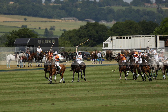 Cowdray Vikings v Enigma in a Bloom British Ladies Open Championship Polo match 2013.07.17