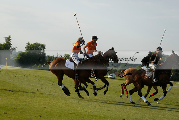 Shoreline v Cowdray Vikings in a Easebourne Cup Semi-final Polo match 2013.06.07