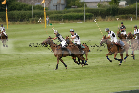 Beau Design v Boscom in an August Rother Cup 4 goal polo match at Cowdray Park Polo Club on Wednesday 07 August 2013