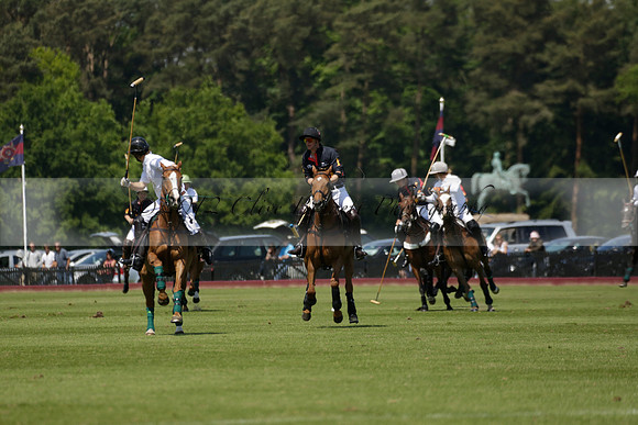 Black Bears v Salkeld in a Cartier Queens Cup polo match 2013.06.05