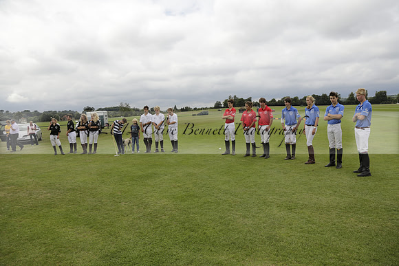 The Colts Cup presentation at Cowdray Park Polo Club on Lawns 2 on Thursday 15 August 2013 2013.08.15