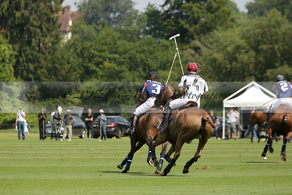 Zacara v Les Lions in a Veuve Clicquot Gold Cup Polo Match 2013.07.06