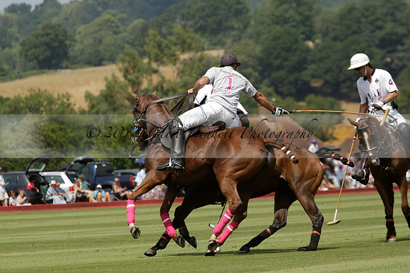Talandracas v UAE Polo Team in a Veuve Clicquot Gold Cup Polo Match 2013.07.13