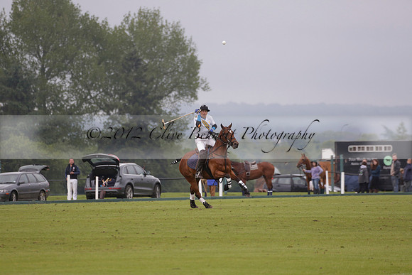 Burningfold v Combe Place in a June 4 Goal Cup polo match 2013.06.11