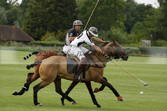 Beau Design v Boscom in an August Rother Cup 4 goal polo match at Cowdray Park Polo Club on Wednesday 07 August 2013