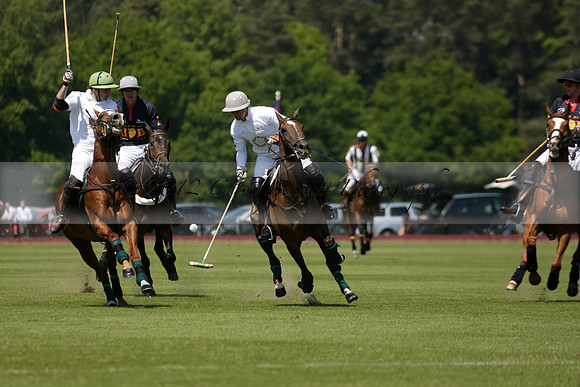 Black Bears v Salkeld in a Cartier Queens Cup polo match 2013.06.05