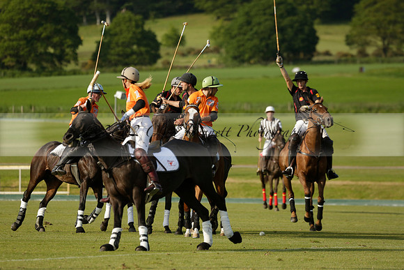 Shoreline v Cowdray Vikings in a Easebourne Cup Semi-final Polo match 2013.06.07